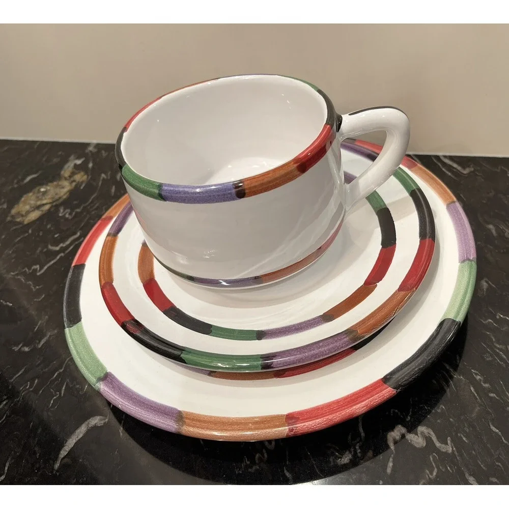 Deruta Pottery cups very
